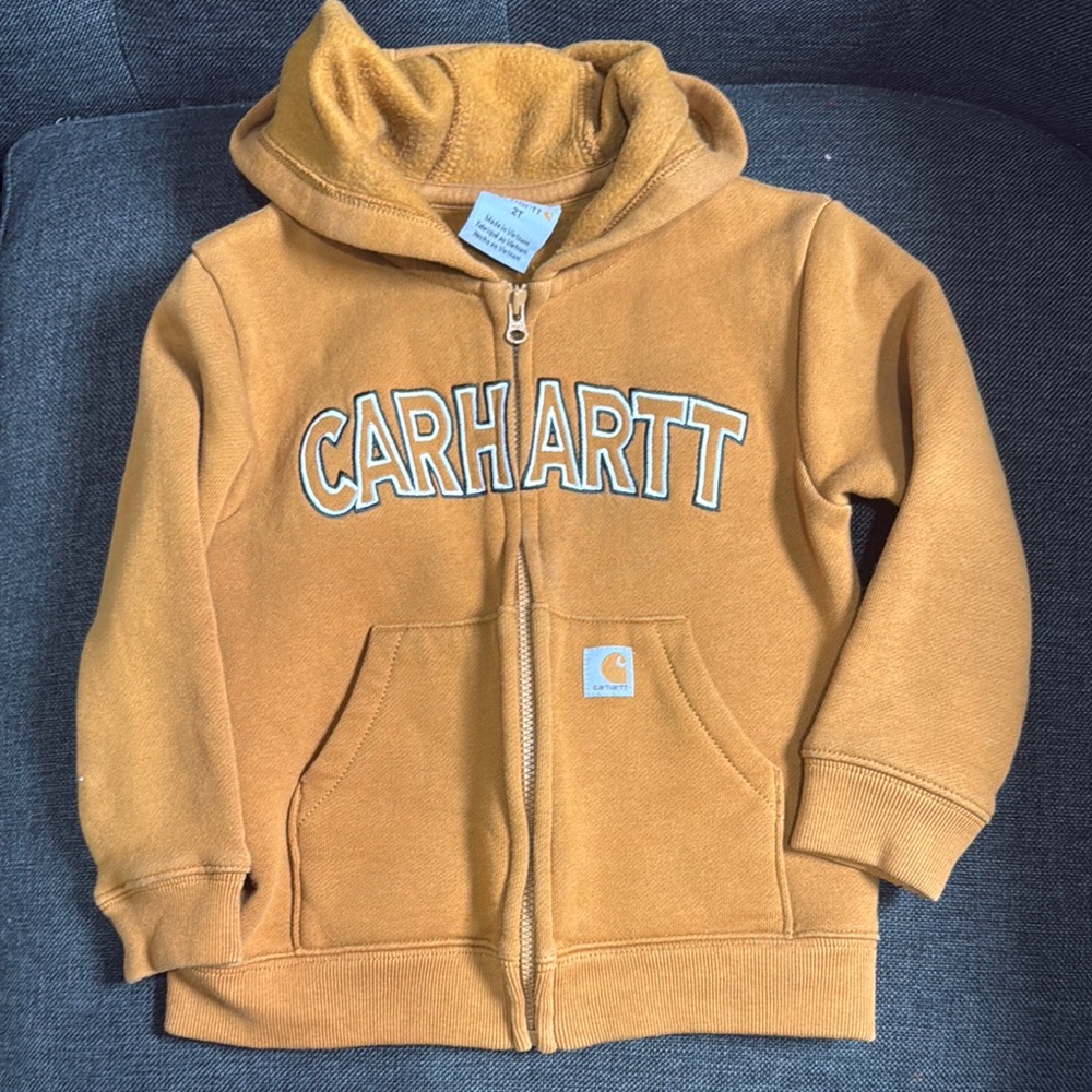 Carhartt Kids' Orange Hoodie